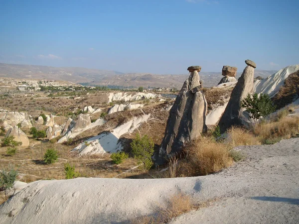 Rudá Trasa Cappadocia Silnice Září 2012 — Stock fotografie