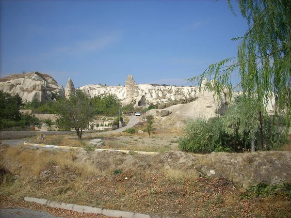 Rudá Trasa Cappadocia Silnice Září 2012 — Stock fotografie