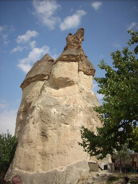 Rudá Trasa Cappadocia Silnice Září 2012 — Stock fotografie