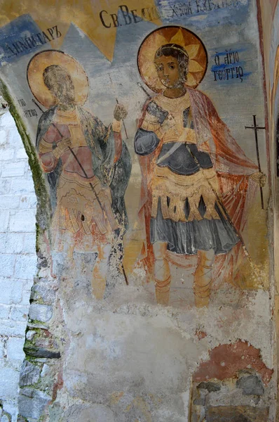 바흐코보 수도원의 아이콘 거룩한 처녀의 불가리아 — 스톡 사진