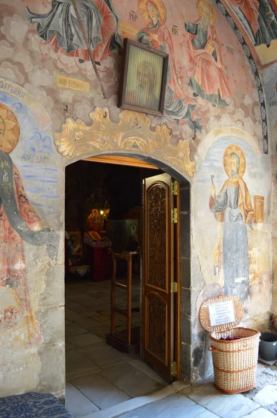 Ікони Баковському Монастирі Успіння Пресвятої Богородиці Болгарія — стокове фото
