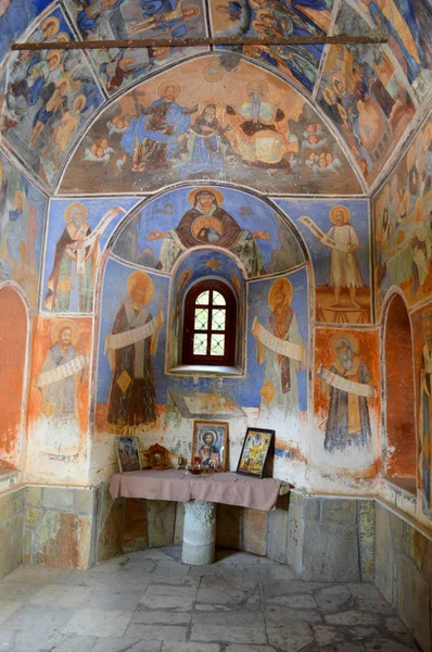 Monasterio Arapovski Nedelya Ayazmo Iconos Interior Cerca Assenovgrad Bulgaria —  Fotos de Stock