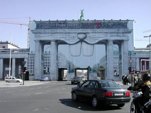 Berlin am 30. märz 2002 — Stockfoto