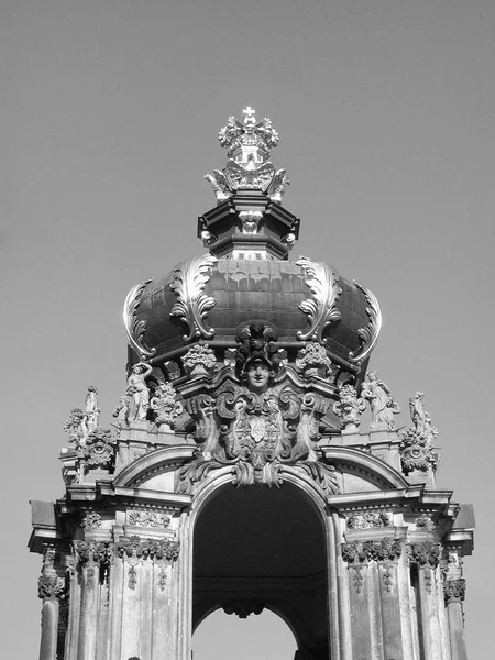 Dresden on March 28, 2002; Zwinger — Stock Photo, Image