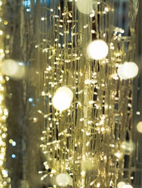 Bokeh ışığının bulanık ışık tasarım arka planı