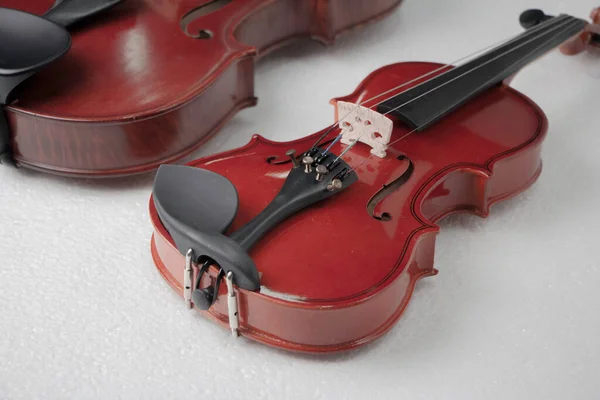 Violon Sur Fond Détail Instrument Acoustique — Photo