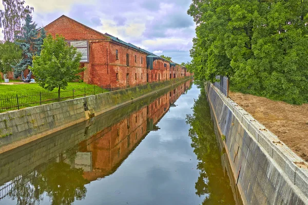 Kroonstad. Kanalları ve Kronstadt Parklar. St. Petersburg.