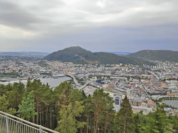 Подорож Казково Красивою Норвегією — стокове фото