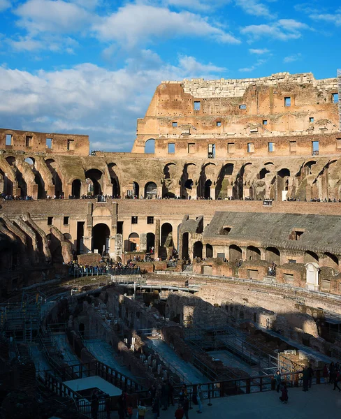 Colosseum Roma Dalam Pandangan — Stok Foto