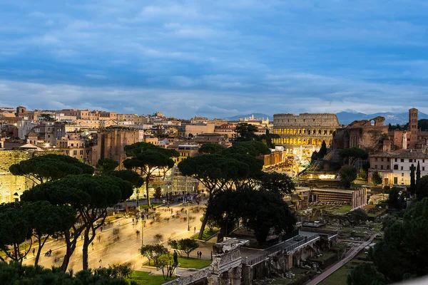 Colosseum Στη Ρώμη Ιταλία — Φωτογραφία Αρχείου