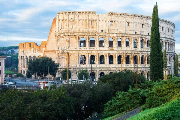 Colosseum Στη Ρώμη Ιταλία — Φωτογραφία Αρχείου