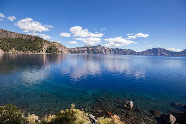 Kratersee Auch Als Alter Mann Des Sees Bekannt Blick Von — Stockfoto