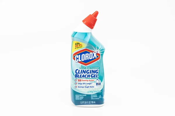 Portland Usa December 2018 Clorox Brand Toilet Bowl Cleaner Clinging Stock Picture