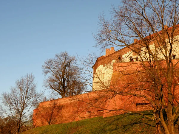 Castillo Cracovia Wawel Polonia —  Fotos de Stock