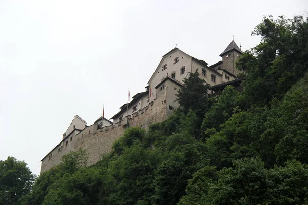 Замок Гутенберг Лихтенштейне — стоковое фото
