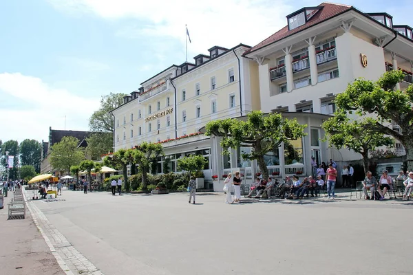 Lindau Germany 2016 Bayerischer Hof Luxury Hotel Lindau Germany — Stock Fotó