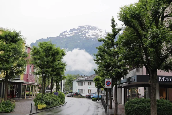 Vaduz Liechtenstein 2016 Strassen Vaduz Liechtenstein — Stockfoto