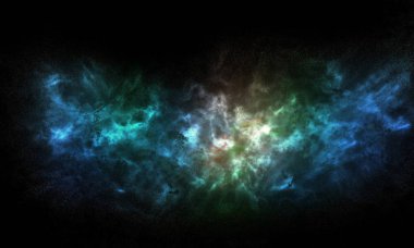 Galaksideki güzel soyut Bulutsusu