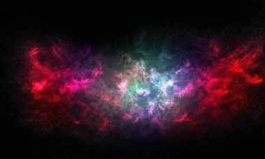 Galaksideki güzel soyut Bulutsusu