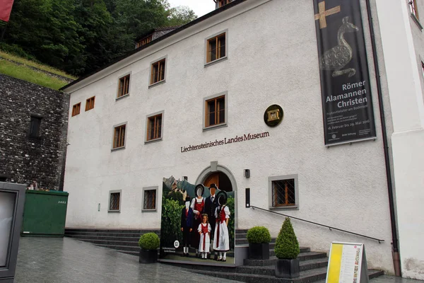 Vaduz Lichtenštejnsko 2016 Lichtenštejnsko Národní Muzeum — Stock fotografie