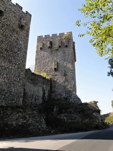 Fortezza Del Monastero Manasija Serbia — Foto Stock