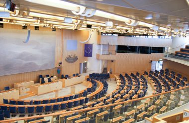 Stockholm, Sweden - 2018 09 30: Stockholm Parliament Riksdag, Sweden