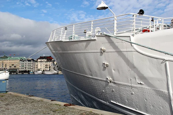 Navio Estocolmo Suecia — Fotografia de Stock