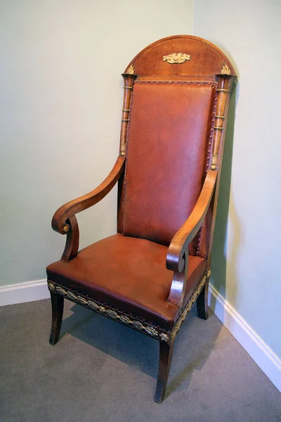 Old Leather Chair or Armchair