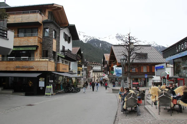 Anton Oesterreich 2018 Anton Street Tirol Oesterreich — Stockfoto