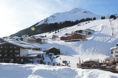 Lech, Avusturya 'da kayak pisti