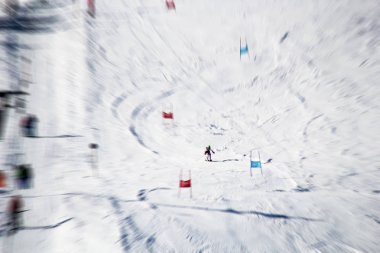 Avusturya 'da kayak pisti