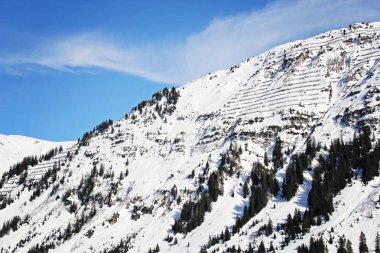 Kış dağ Lech am Arlberg