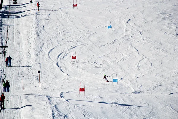 Piste Ski Autriche — Photo