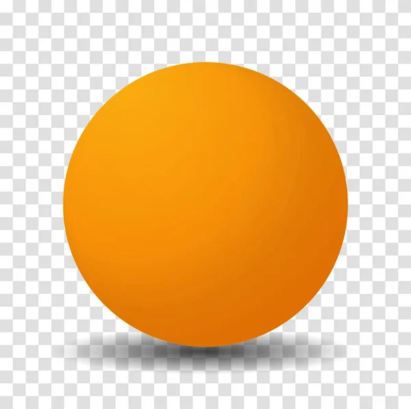 Kugel in Orange — Stockvektor