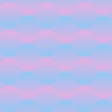 Neon Gradyan Dikişsiz Desen Doku