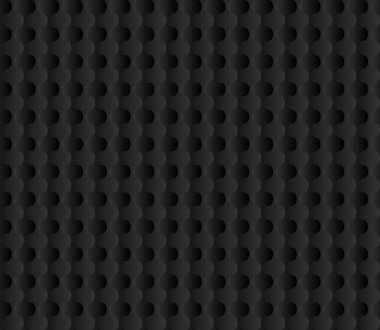 Modern Siyah Teknoloji Stilinde Geometrik 3d Dikişsiz Desen