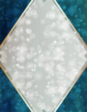 Altın Kenarlık Arka Plan Tasarımı Illus ile Sparkle Glitter