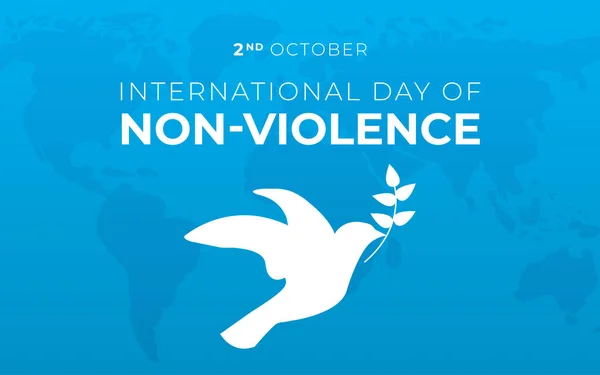 Uluslararası Şiddetsizlik Günü Arka Plan İllüstrasyon