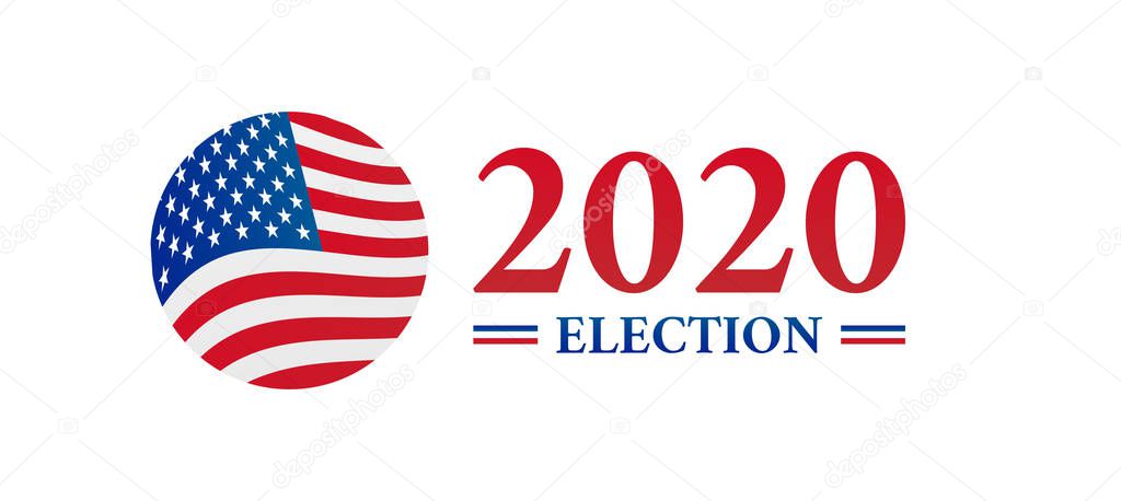 2020 Election Logo Icon Presidential Illustration 