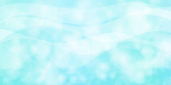 Turquoise Sparkle Background Illustration Design — Stock Vector