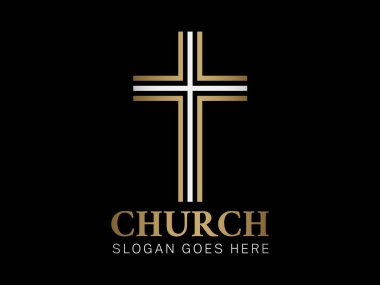 Cross 'lu Crhristian Kilisesi logosu 