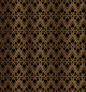 Art Deco Geometrik Desen Tasarımı