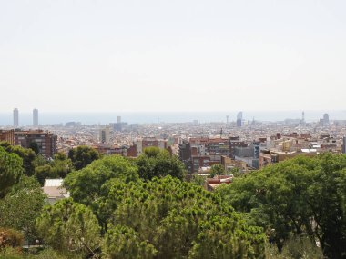 Barcelona Panoramik Peyzaj, İspanya