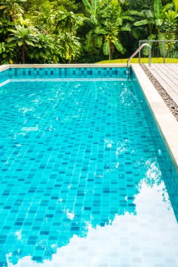 Otel ve tatil - tatil tatil kavramı etrafında Açık Yüzme Havuzu