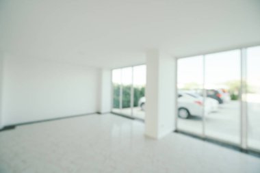 Soyut bulanıklık ve ufuk lobi ve arka plan için otel iç