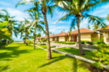 Soyut bulanıklık ve seyahat ve tatil için otel ve tatil arka plan defocused