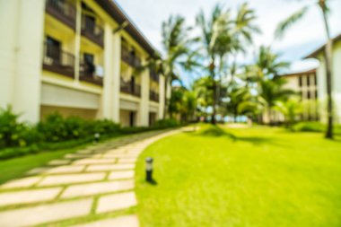Soyut bulanıklık ve seyahat ve tatil için otel ve tatil arka plan defocused