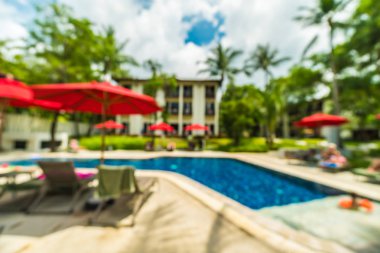 Soyut bulanıklık ve seyahat ve tatil için otel ve tatil arka plan defocused