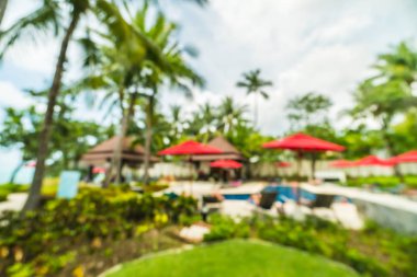 Soyut bulanıklık ve seyahat ve tatil için otel ve tatil arka plan defocused