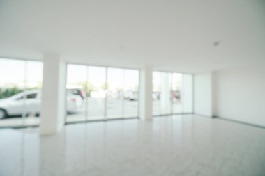 Soyut bulanıklık ve ufuk lobi ve arka plan için otel iç